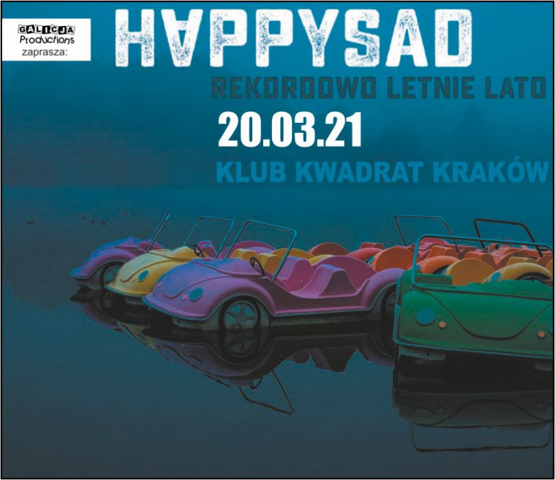 Going. | Happysad - Rekordowo Letnie Lato | Kraków [ZMIANA DATY/MIEJSCA] - Kino Kijów