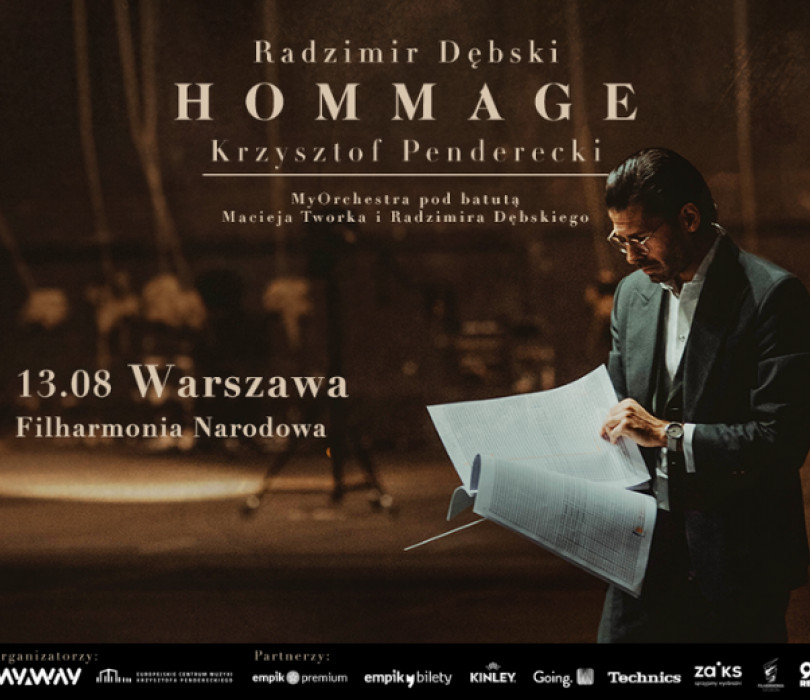 Going. | Radzimir Dębski HOMMAGE Krzysztof Penderecki | Warszawa [TBA] - Filharmonia Narodowa