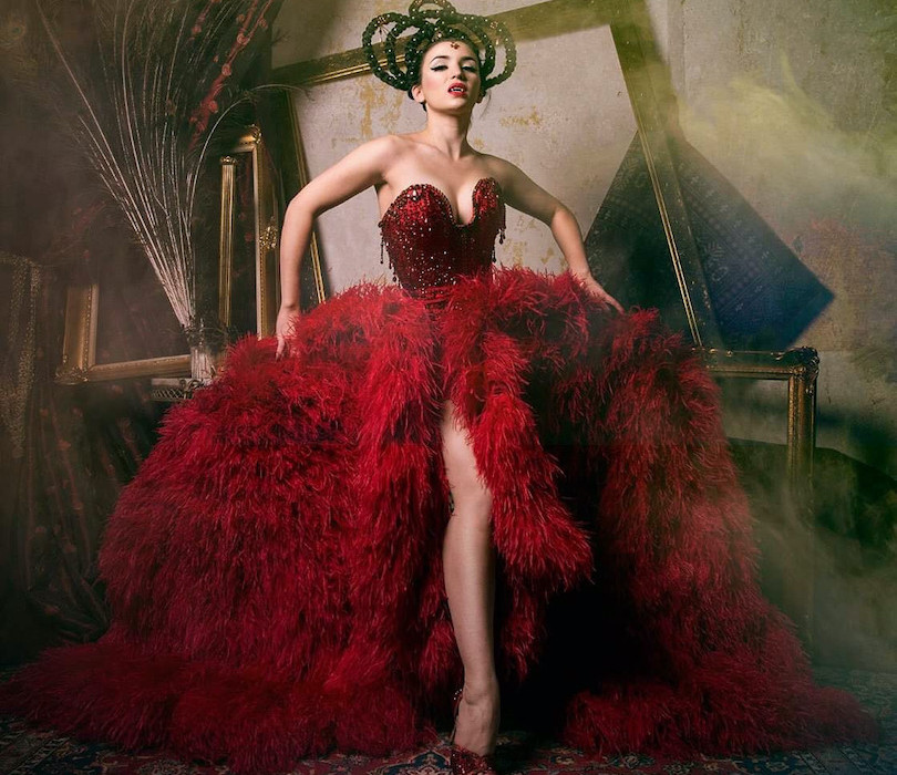 MISS LILLET SHOW feat Clea de Velours (FR) Burleska w