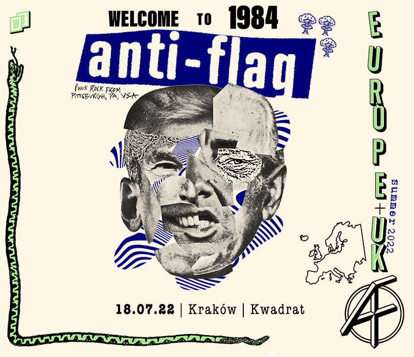 Going. | Anti-Flag | Kraków - Klub Kwadrat