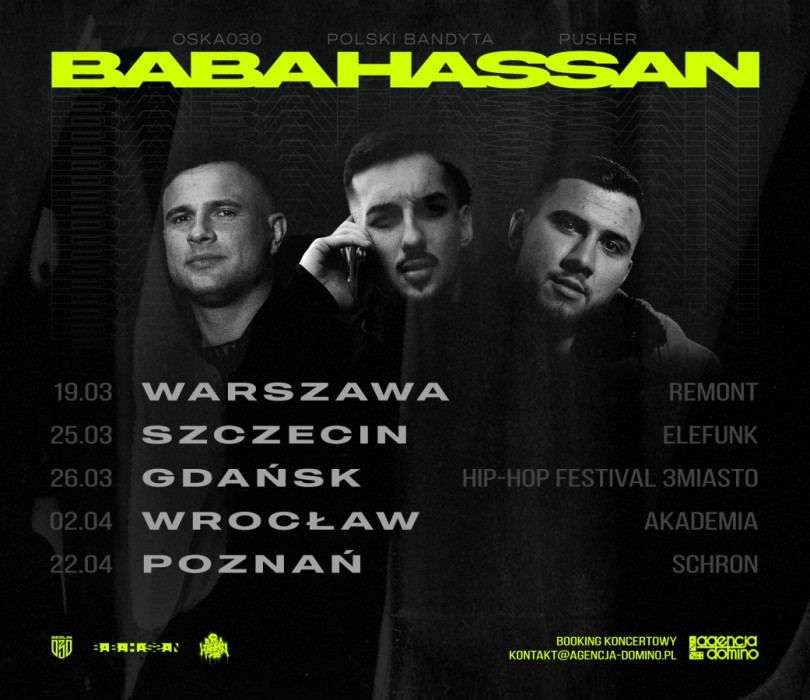 OSKA030 X PUSHER X POLSKI BANDYTA "BABA HASSAN TOUR" SZCZECIN [ZMIANA