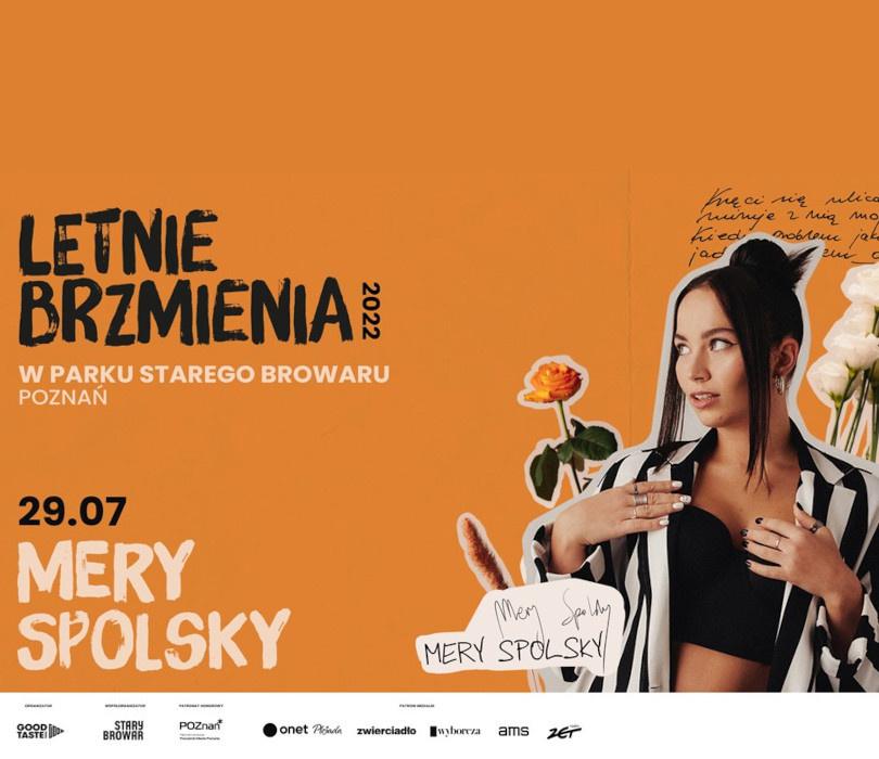 Letnie Brzmienia W Parku Starego Browaru Poznań Mery Spolsky Bilety Na Koncert Poznań 7434