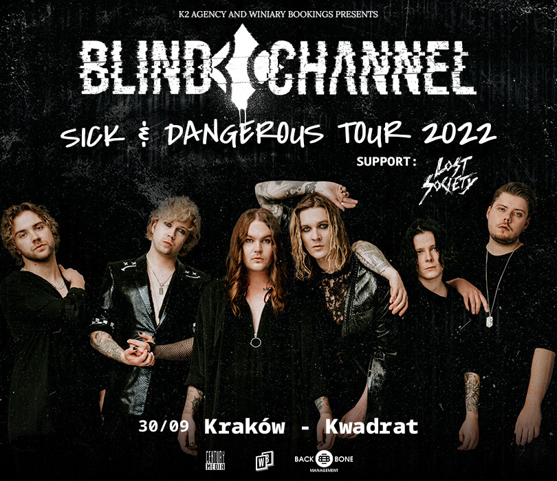 Going. | BLIND CHANNEL + support LOST SOCIETY | Kraków - Klub Kwadrat