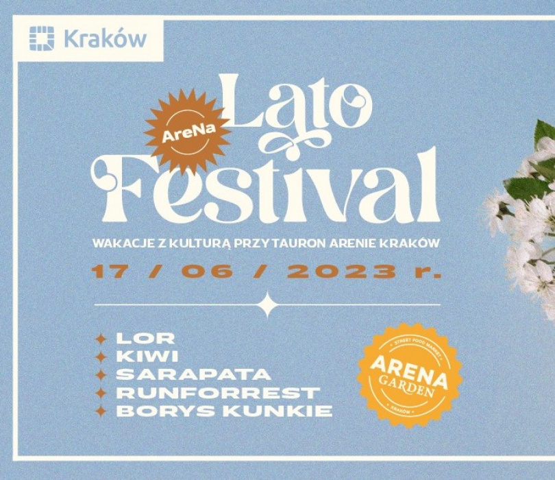 Going. | AreNa Lato Festival - Wakacje z Kulturą - TAURON Arena Kraków