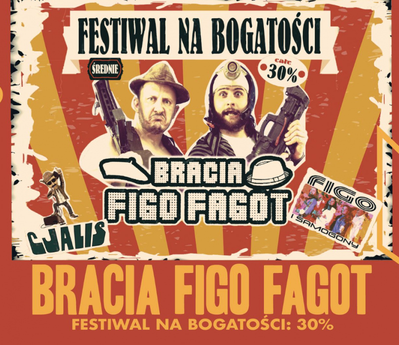 Going. | Festiwal na Bogatości 30%: Bracia Figo Fagot | Kraków - Klub Studio
