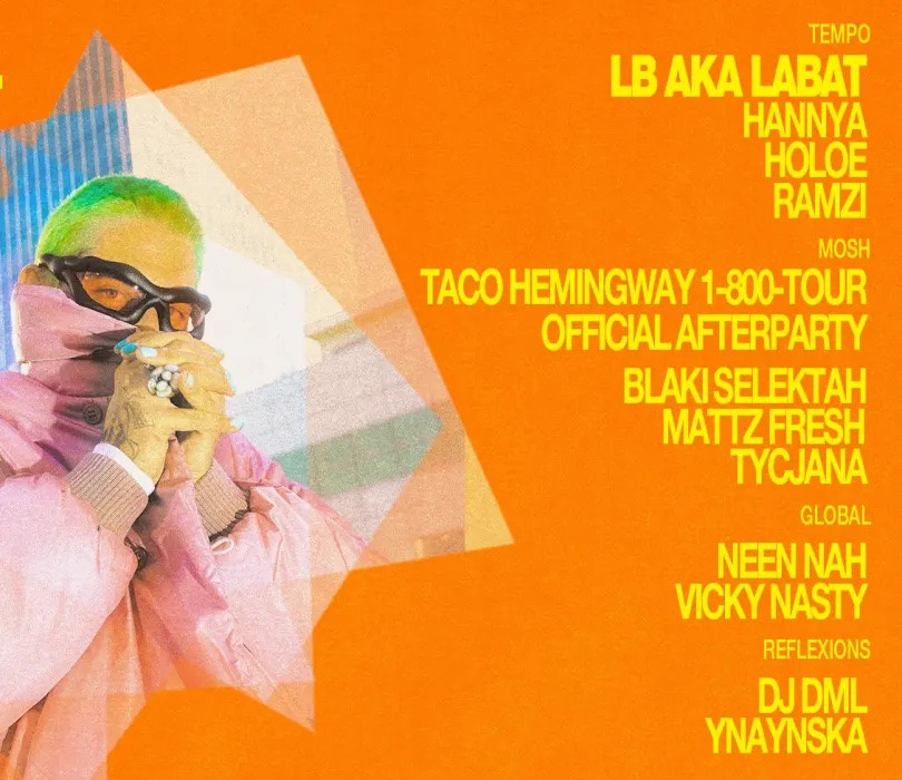 Going. | ELEKTRYKÓW DIMENSIONS: LB aka LABAT, Taco Hemingway 1-800-TOUR official afterparty - Ulica Elektryków